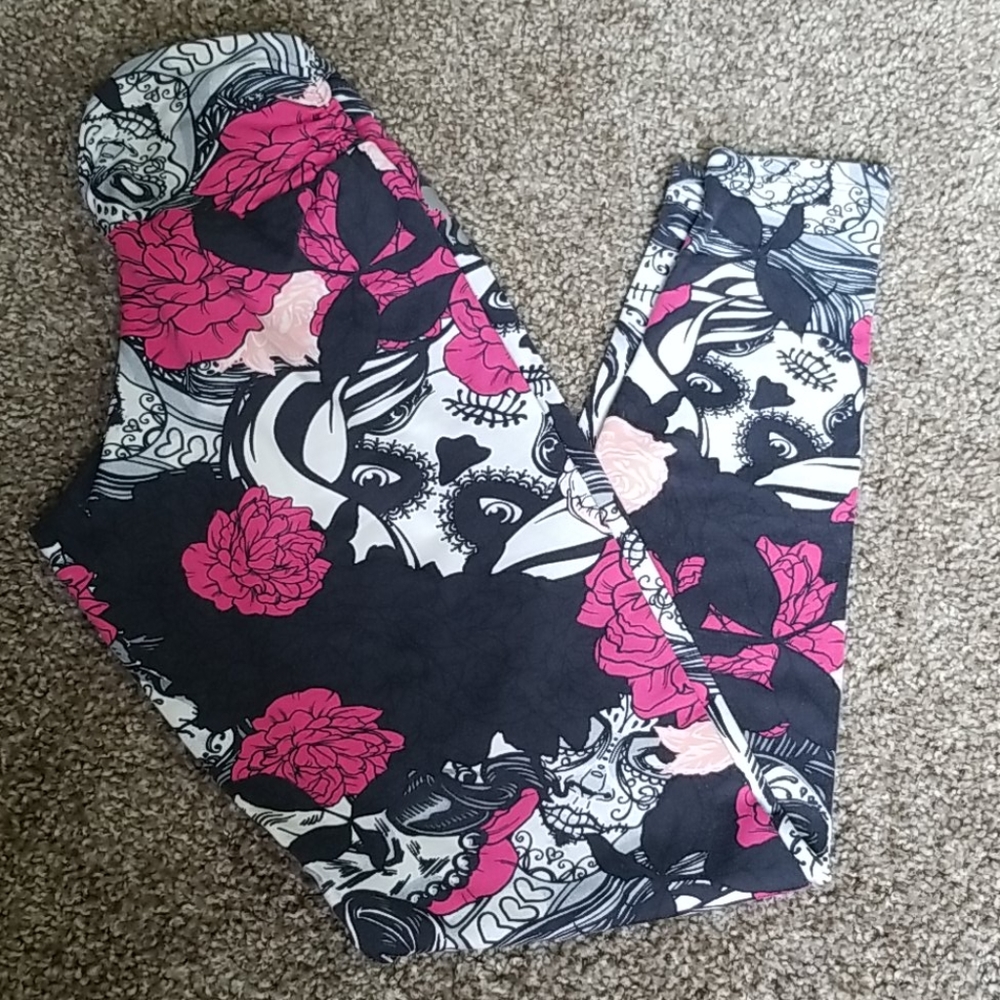 Figureslim Dia De Los Muertos Leggings